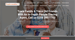 Desktop Screenshot of peoplelocation.co.uk